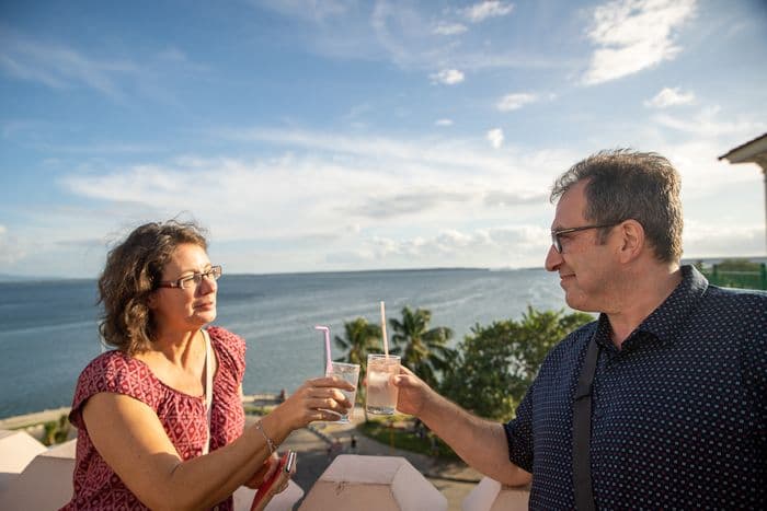 cienfuegos cuba rooftop drink